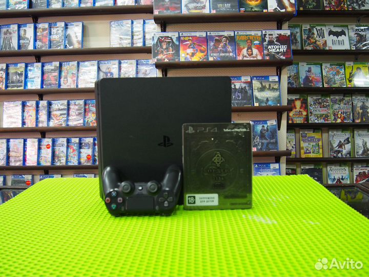 Sony playstation 4 PS4 slim 1tb + игра Орден 1886