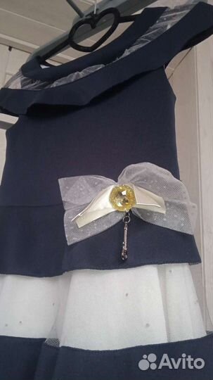 Платье трикотажное