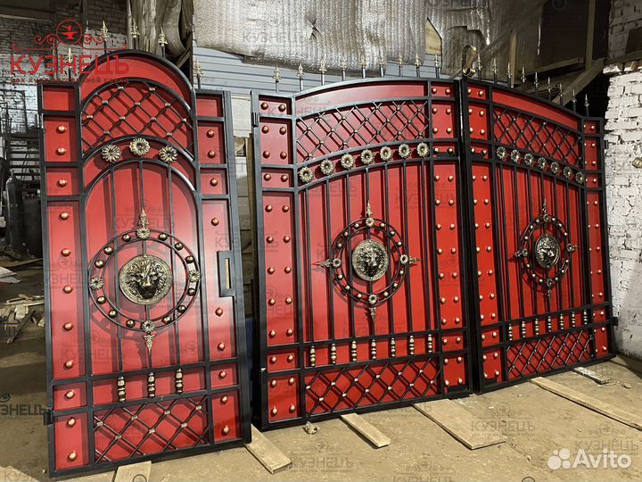 Кованые ворота