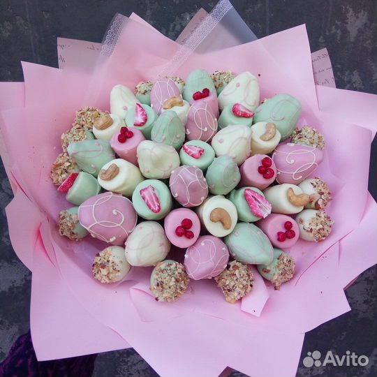 Фруктовые букеты, подарок на день рождения