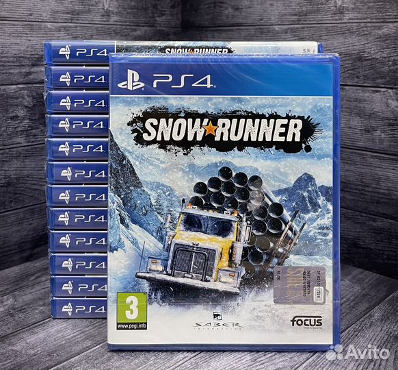 Snowrunner PS4 Новый диск