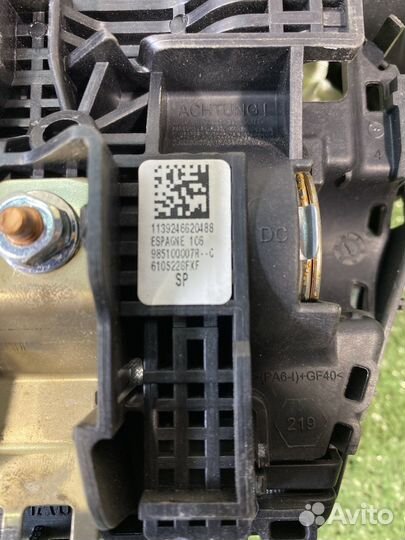 Подушка безопасности renault megane 3