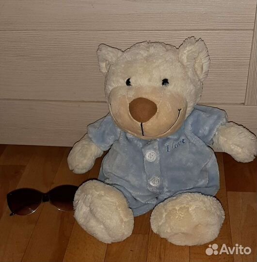 Мишка (мягкие игрушки) и бегемотик