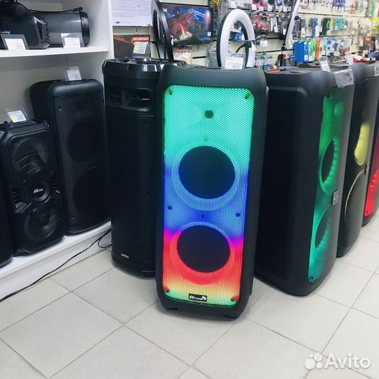 Беспроводная Караоке система колонка 1200w