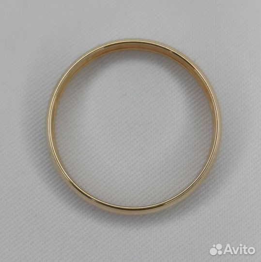 Кольцо золото 585 пробы размер 19 № 063592