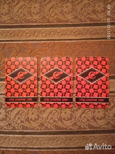 Карты игральные Спартак