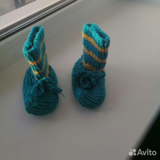 Пинетки вязаные