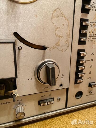 Катушечный магнитофон Ростов 102