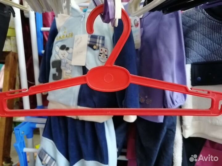 Вешалка для одежды детская, набор 10шт