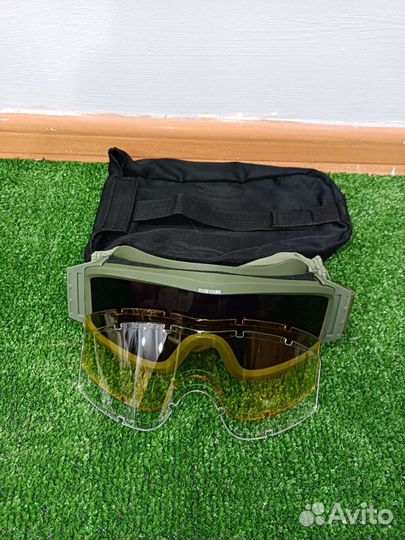 Тактические очки на каску/Новые