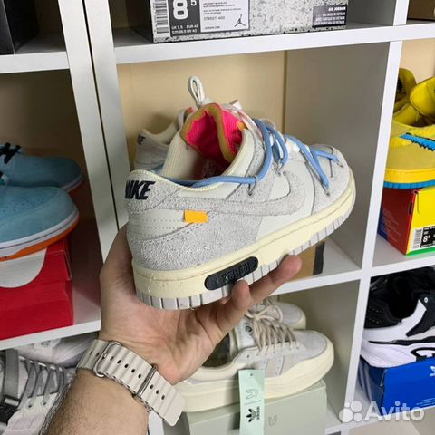 Кроссовки nike SB dunk X OFF-white