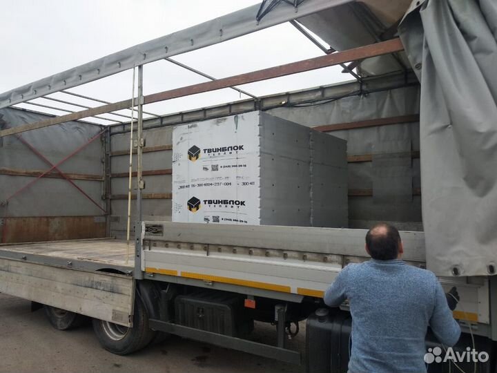 Газоблок твинблок Теплит