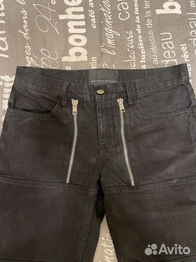 Джинсы emanuel drugon, Dirty 2 zip jeans