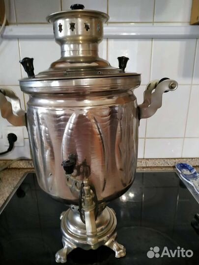 Дровяной самовар тульский