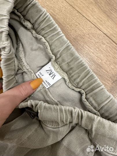 Джинсы zara 122см 6-7 лет