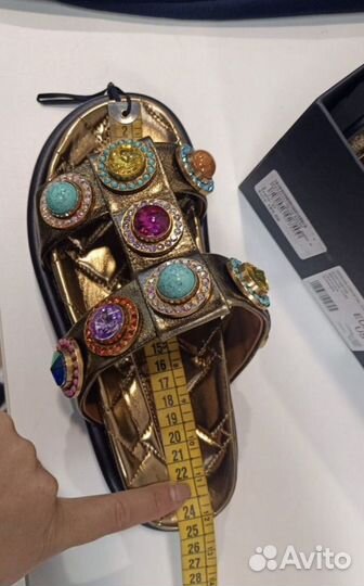 Шлепанцы женские kurt geiger кожа 37 38 39 40 41