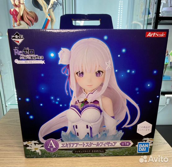 Фигурка-бюст - Re:Zero - Emilia, Echidna