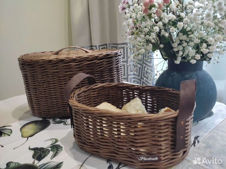 Корзина плетеная
