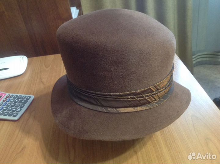 Шляпа фетровая женская