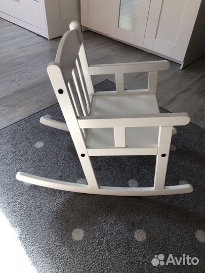 Детское кресло-качалка Икея