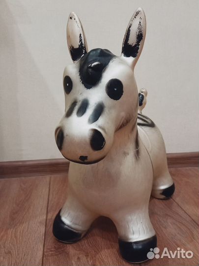 Надувной ослик – попрыгун «Зебра»