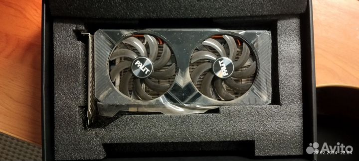 Продам Palit GeForse GTX 1660 Dual