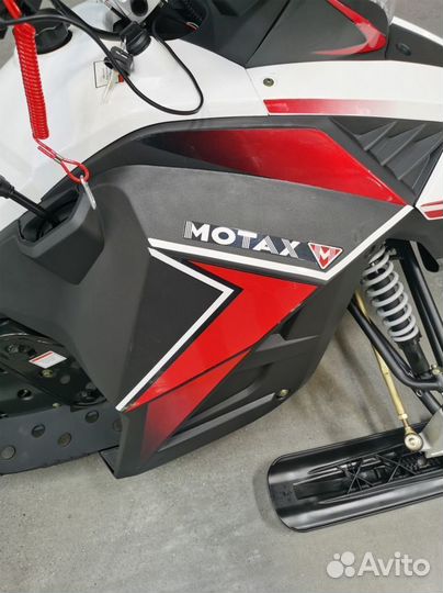 Снегоход Motax Snow Cat 180 красно белый