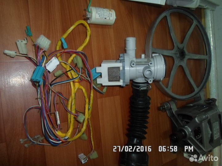 Запчасти от стиральной машинки samsung