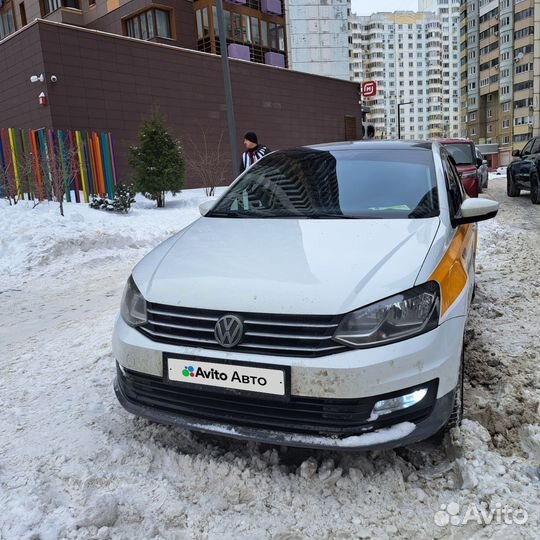 Volkswagen Polo 1.6 AT, 2019, 82 000 км