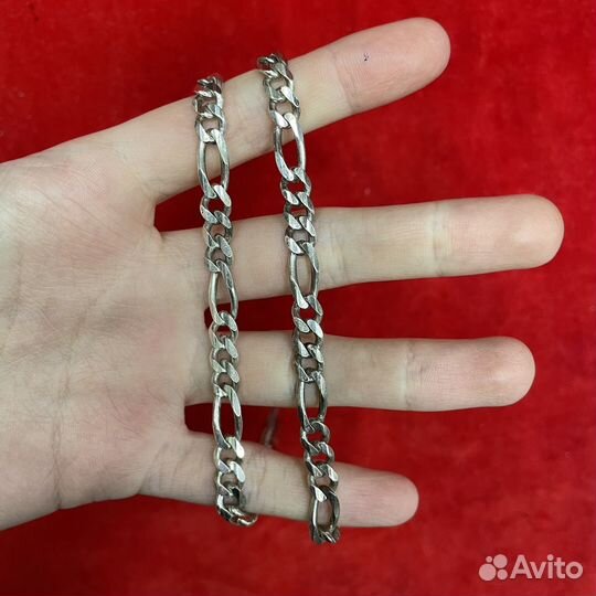 Цепь цепочка серебряная 925 пробы мужское