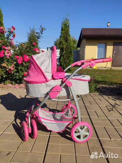 Коляска трансформер 2 в 1 для кукол