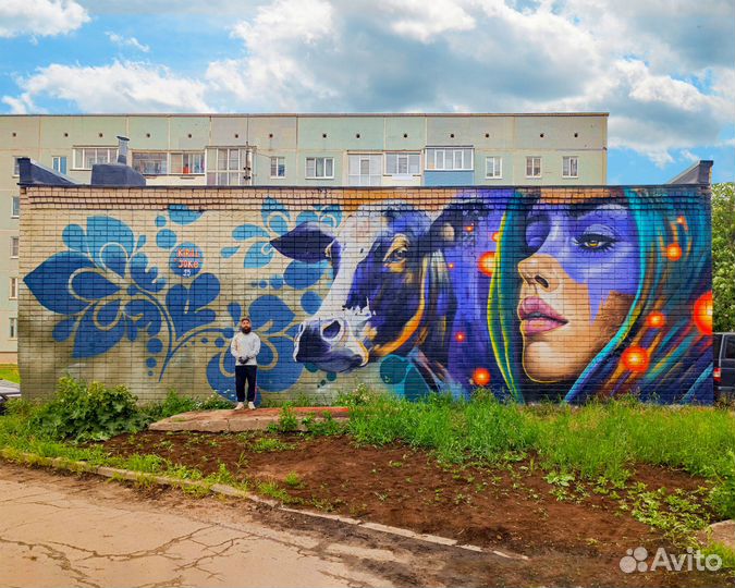 Художественная роспись стен