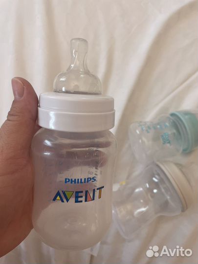 Бутылочки avent chicco