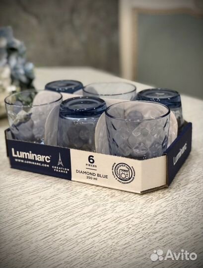 Набор стаканов Luminarc Diamond Blue 6шт