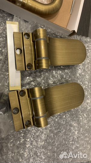 Комплект для стеклянной двери, замок петли