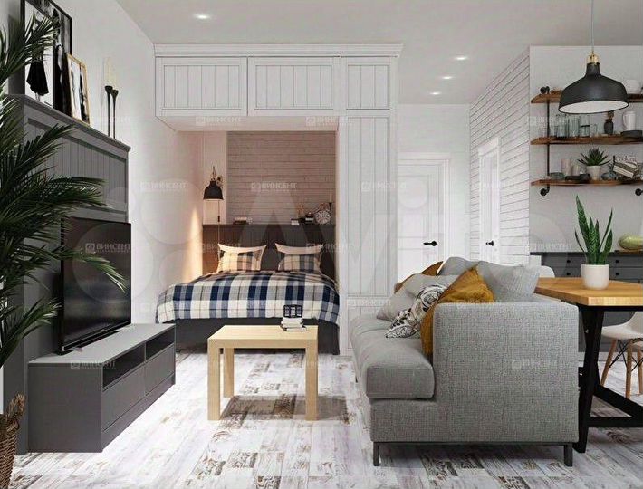 1-к. квартира, 38 м², 8/12 эт.