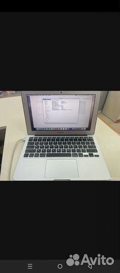 Ноутбук apple macbook air 11 i5