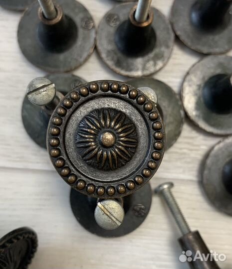 Фурнитура СССР мебельная, румынская ручки