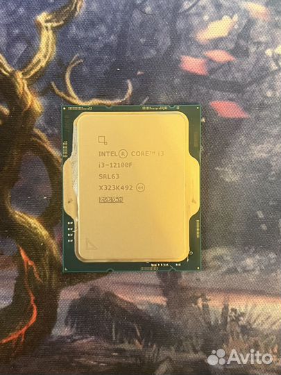 Cpu intel core i3 12100f