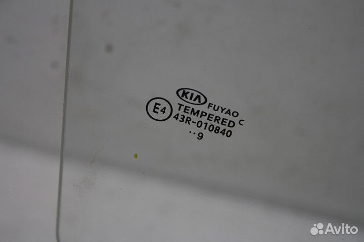 Стекло двери задней правой KIA RIO 2017