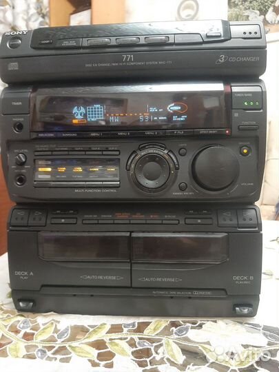 Музыкальный центр sony hcd-h771