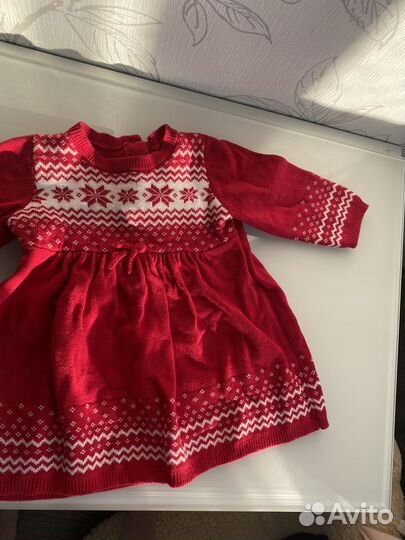 Платье для девочки 62