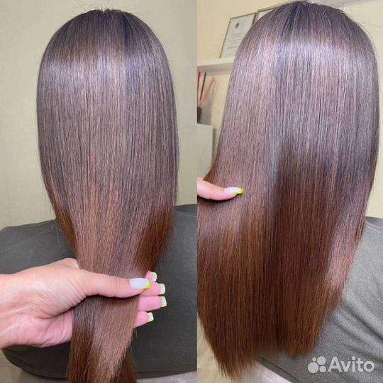 Кератиновое выпрямление волос и ботокс