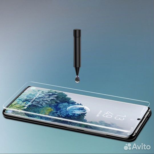 Защитное стекло Xiaomi Mi 12x с уф клеем