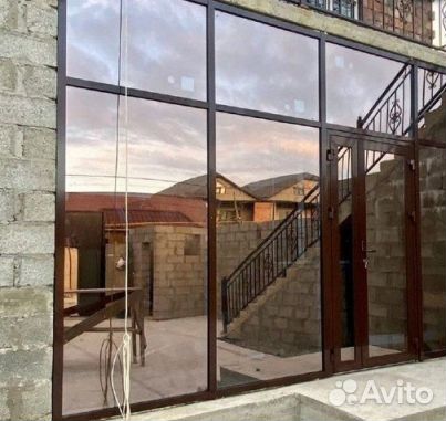 Пластиковые окна, остекление лоджии в коттедже