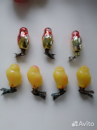 Елочные игрушки СССР