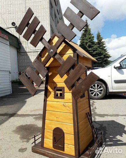 Мельница декоративная для сада