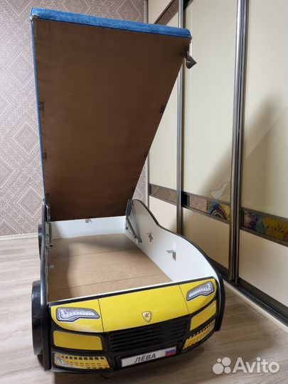 Кровать машинка с подсветкой