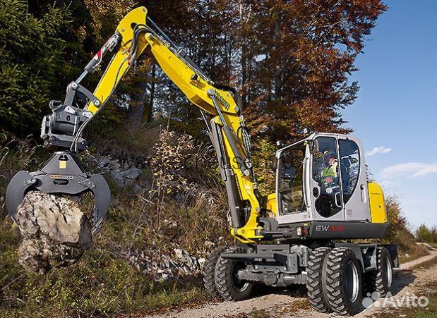 Аренда Колесного экскаватора Wacker Neuson EW100