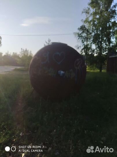 Бочка железная